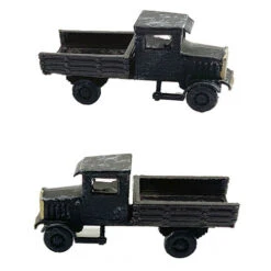 N Scale 1920s-30s Open Bed Work Truck Built Up Vehicle Model