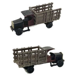 N Scale 1920s-30s Stakebed Worktruck Built Up Vehicle Model