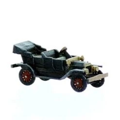 N Scale Vehicle, 1920s Era Classic Touring Car With Top Down Kit