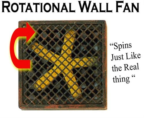 O Scale Operating Building Exhaust Fan, Just Like Real ! 3 O Scale Operating Building Exhaust Fan, Just Like Real !