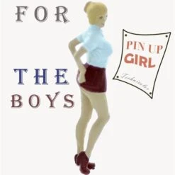 O Scale People, Pin Up Girl 1940s-50s Classic Finished 1/48 Figure