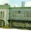 3D Background N Scale Kit Seeley Milling Co. Industrial Scene -LGB shop S0122