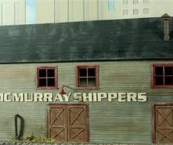 3D Background N Scale Kit McMurray Shippers Warehouse