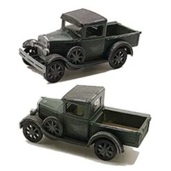 S Scale 1930s Pick Up Truck Model, Finished 1/64 Vehicle