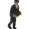 O Scale People, Soda Pop Delivery Worker With Soda Case In Hand Finished -LGB shop SodaDeliveryMan2 2