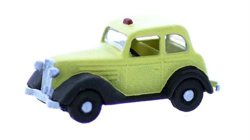 N Scale 1930s-40s Era TAXI Assembled Unpainted 1:160 Vehicle Model 3 N Scale 1930s-40s Era TAXI Assembled Unpainted 1:160 Vehicle Model