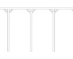 Timber, Modular Building Structure System, HO Scale