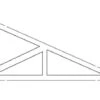Trusses, 15’ Width, Style 1,HO Scale 1 Trusses, 15’ Width, Style 1,HO Scale -LGB shop TrussShed.1