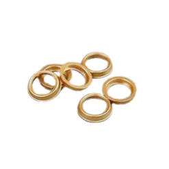 Pl-30026 Bronze Lantern Rings (6pcs)
